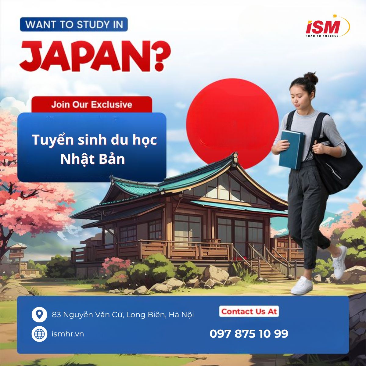 ISM tuyển sinh du học Nhật Bản